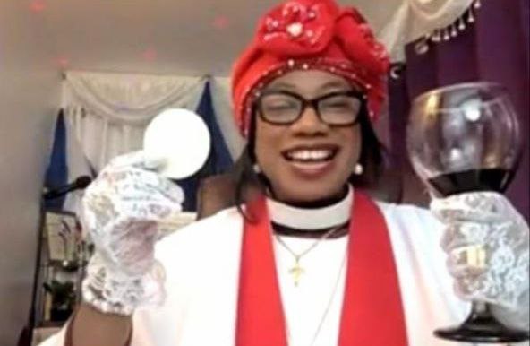 Bishop Dr Oby holy communion service